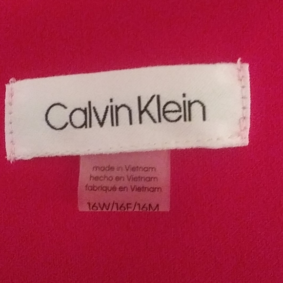 Calvin Klein Red Dress - Picture 4 of 4